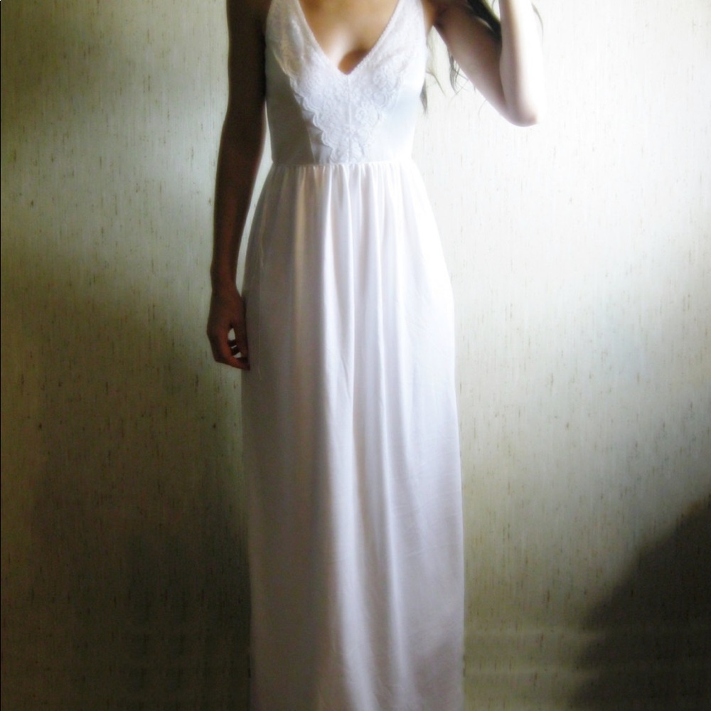 Handmade White Maxi Dress